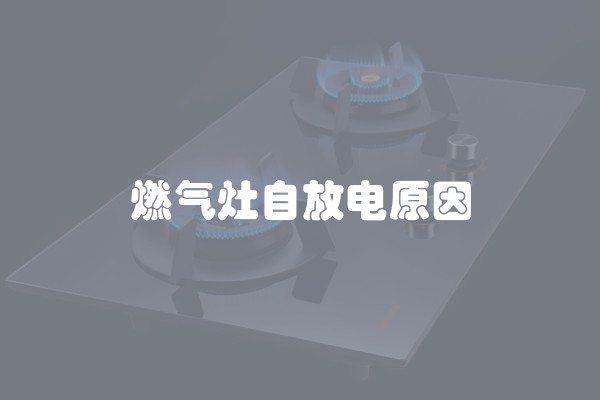 燃气灶自放电原因