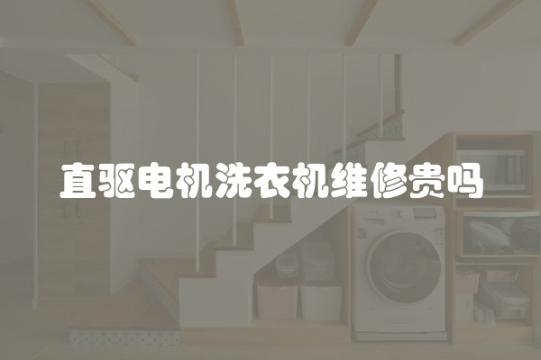 直驱电机洗衣机维修贵吗