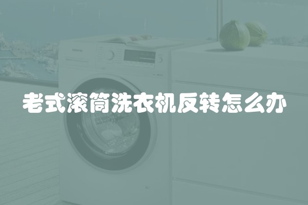 老式滚筒洗衣机反转怎么办