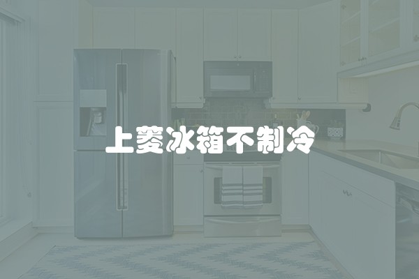 上菱冰箱不制冷
