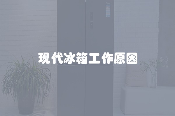 现代冰箱工作原因