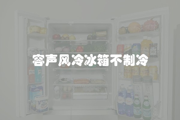 容声风冷冰箱不制冷