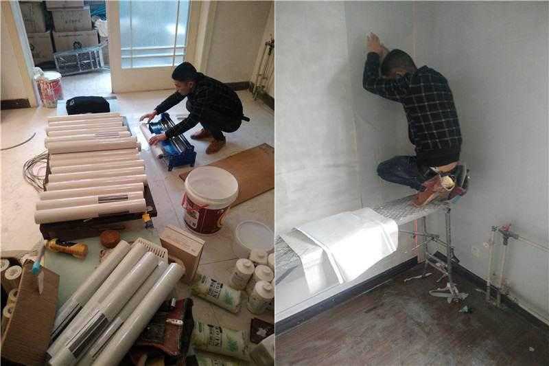 西安百花村旧墙贴壁纸 西安百花村旧墙贴壁纸
