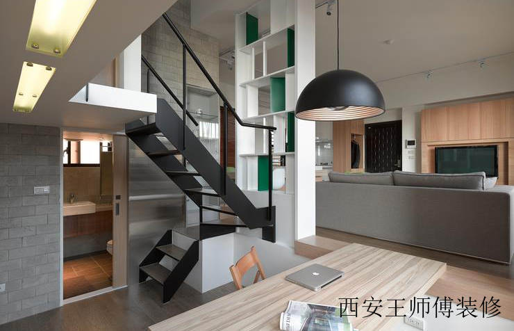 家装复式自然北欧风情创意设计装修图