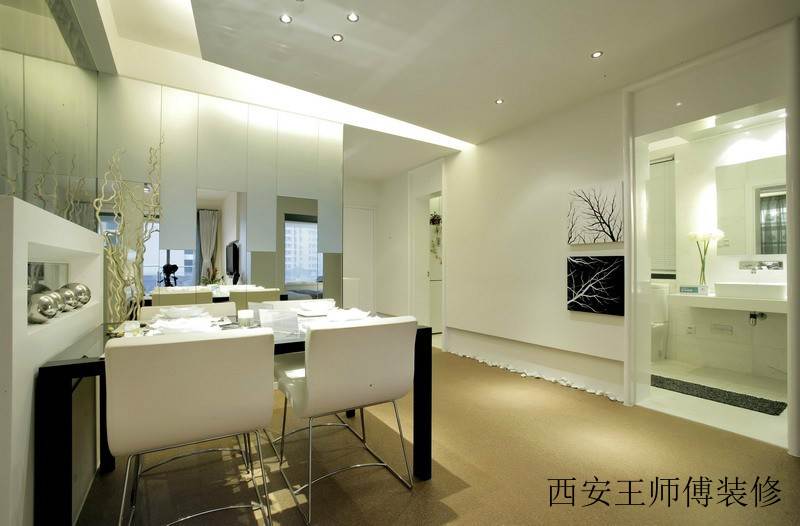 纯净现代简约餐厅案例图