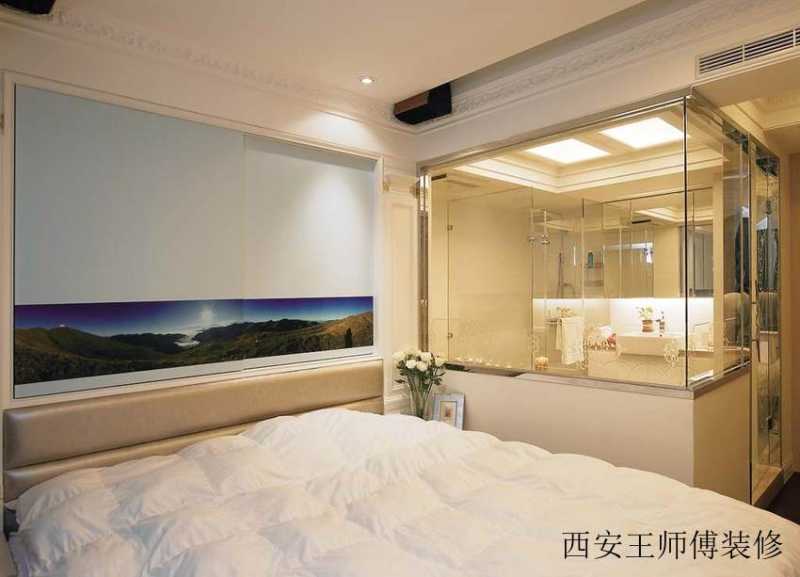 明亮现代简约风 主卧隔断装修设计