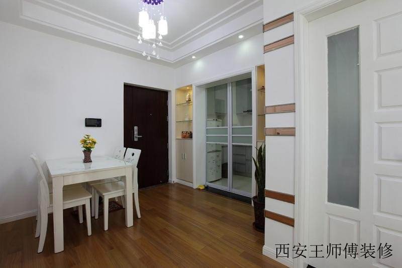 浪漫简约现代餐厅简易布置效果图