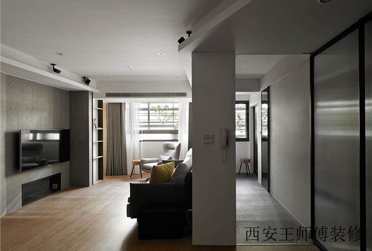 现代装修家居隔断墙设计