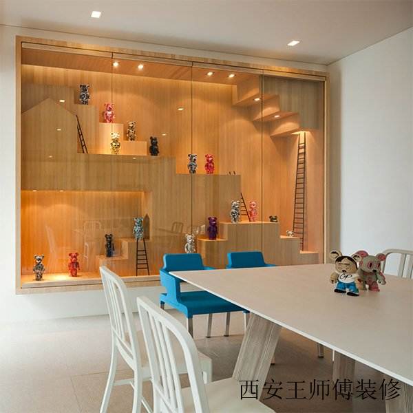 简约实木暴力熊主题屋装饰效果图 简约实木暴力熊主题屋装饰效果图