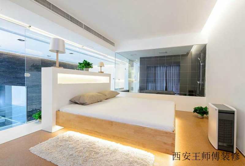 复式主卧简约设计装修欣赏图