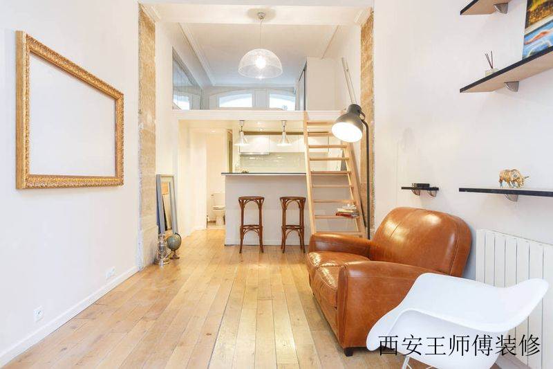 简约宜家风复式楼客厅效果图