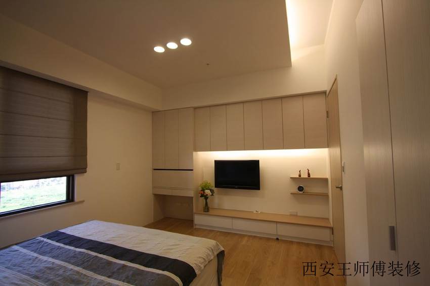 简约设计卧室电视背景墙欣赏