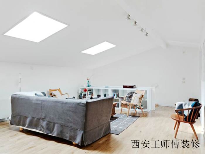 简约北欧阁楼天窗设计效果图