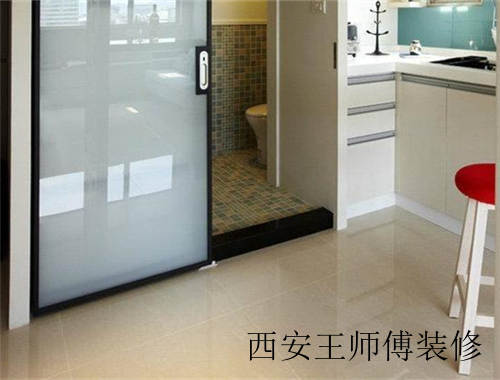 厨房卫生间推拉门效果图 安装推拉门有什么好处