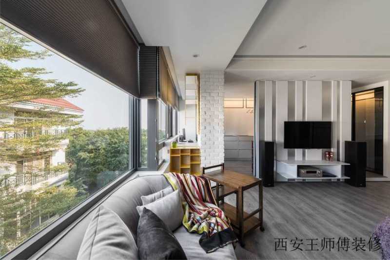 时尚现代家居景观窗设计