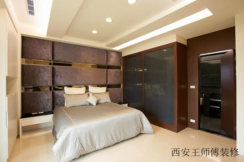 时尚主卧背景墙装饰欣赏