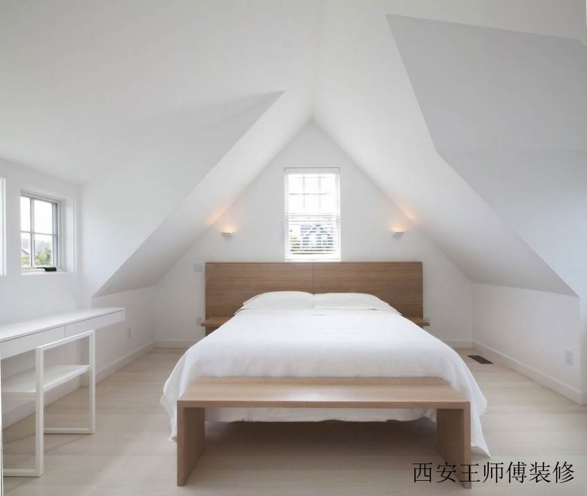 不规则阁楼卧室效果图