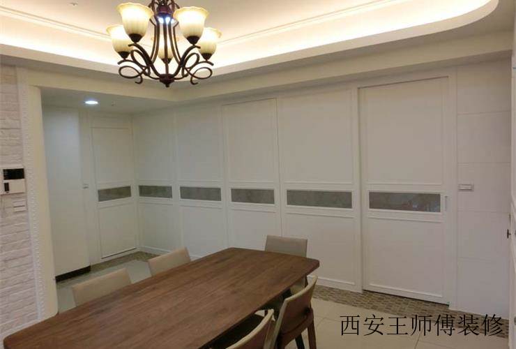 素雅现代风格餐厅装修案例欣赏图