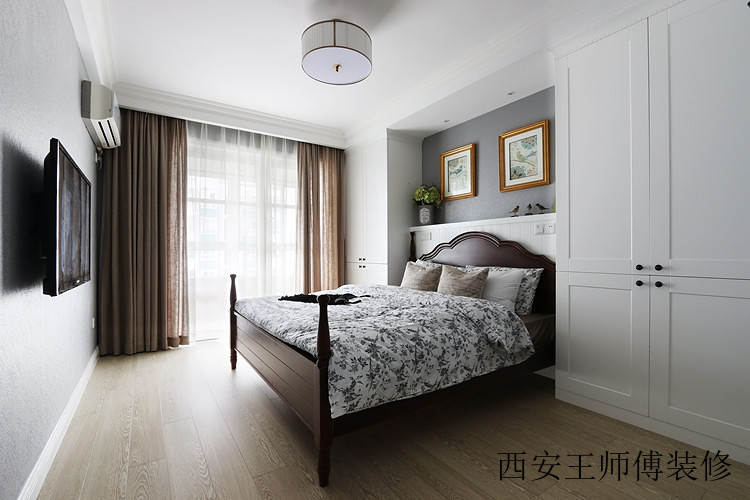 现代简约卧室装修效果图