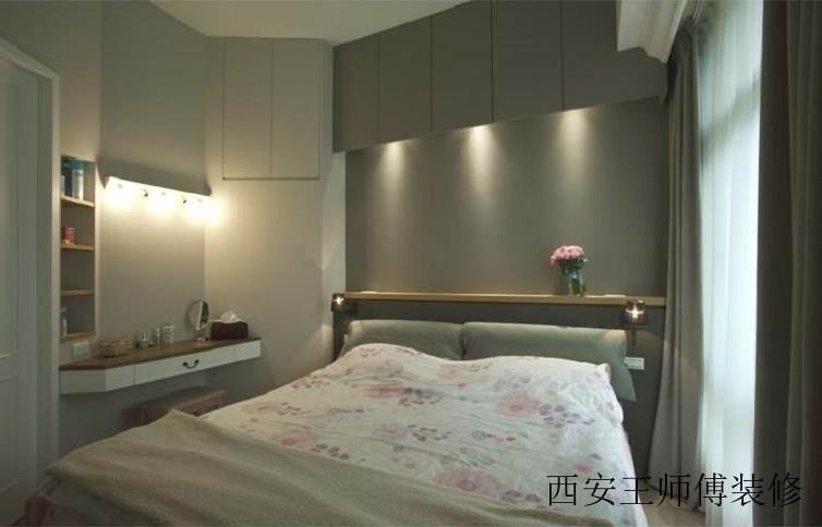 现代实用北欧风格卧室设计装潢案例图