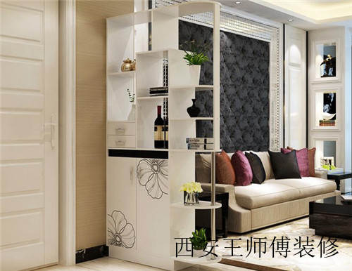 隔断酒柜装修效果图 时尚又新颖的隔断效果图