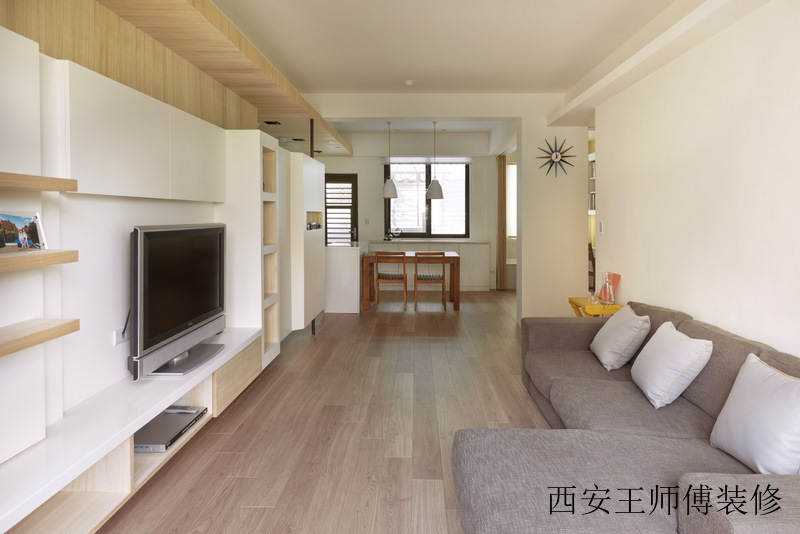 温馨简约现代二居装修鉴赏