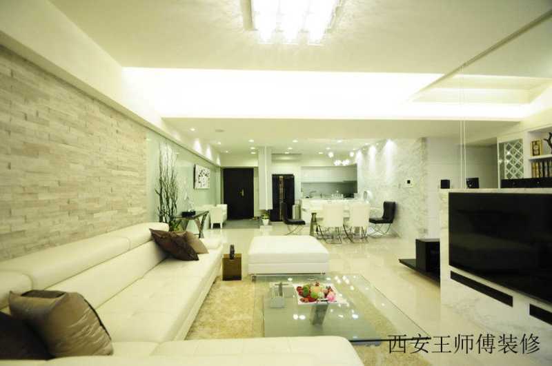 简欧家装三居室内装修欣赏图