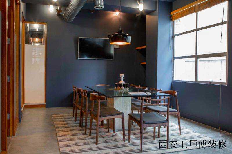 混搭工业风家装餐厅效果图