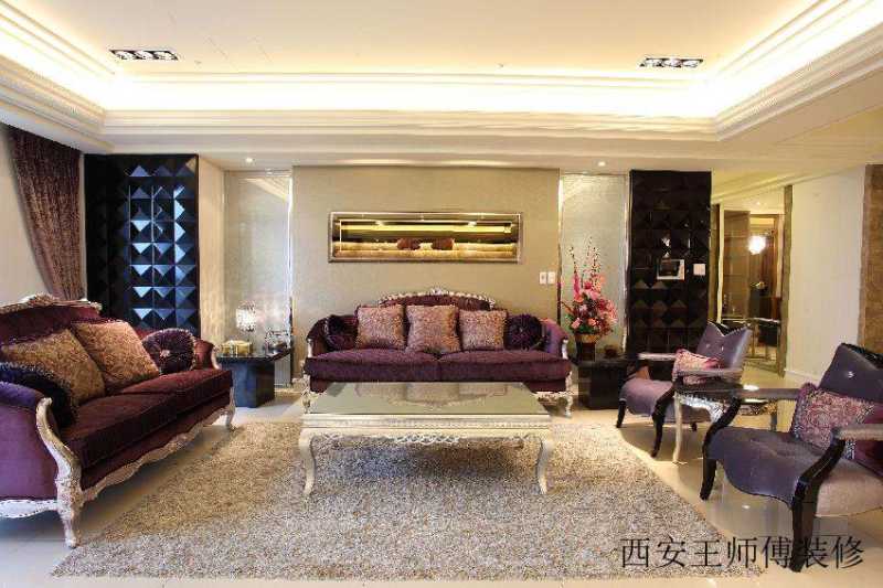 典雅欧式客厅沙发欣赏