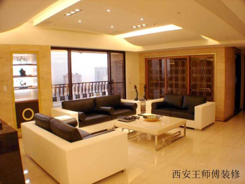 简约时尚装修客厅阳台设计