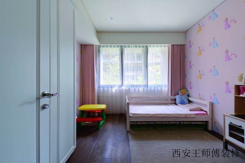 粉色简约家居儿童房鉴赏