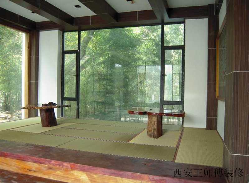 稻草香日式风格榻榻米效果图