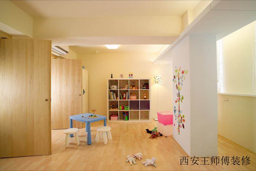 唯美简约二居儿童房效果图