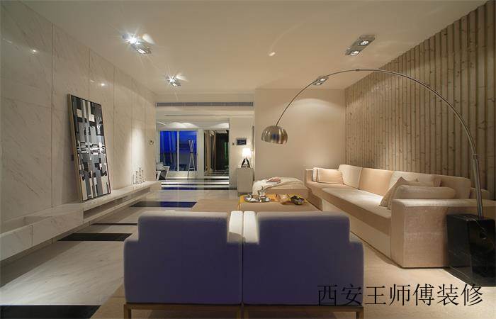 时尚现代三居大客厅设计
