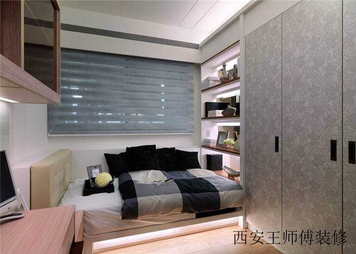 现代简约儿童房效果图