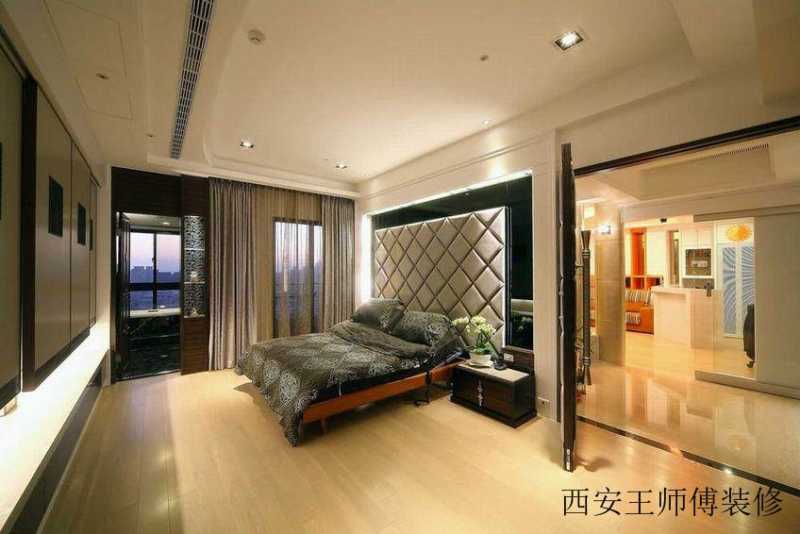 别墅卧室混搭装修效果图
