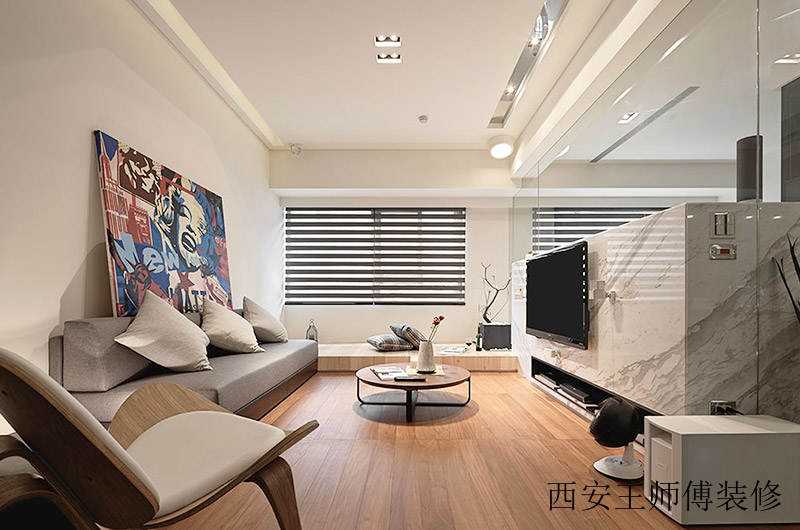 日式风格公寓客厅效果图