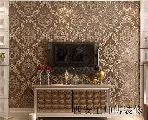 客厅电视墙纸效果图 如此吸引人的电视墙马上拥有