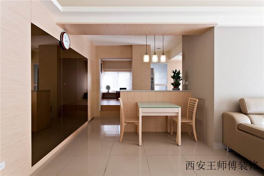 日式简约两居餐厅效果图