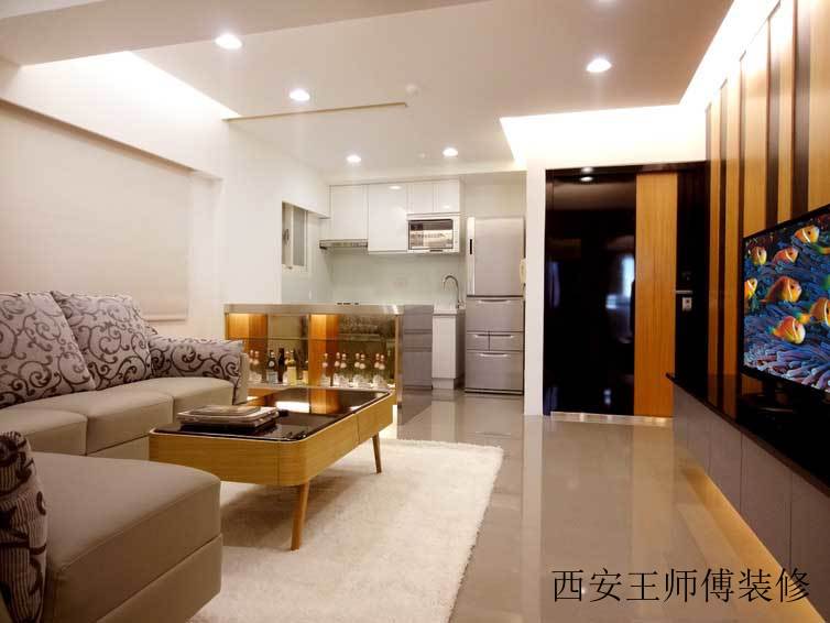现代美式风格三居精装鉴赏图