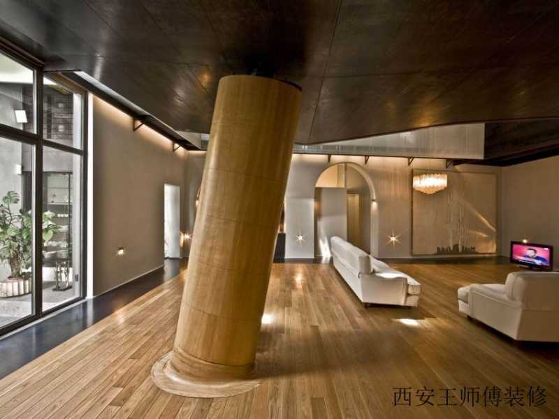 loft室内时尚潮流现代柱壁设计