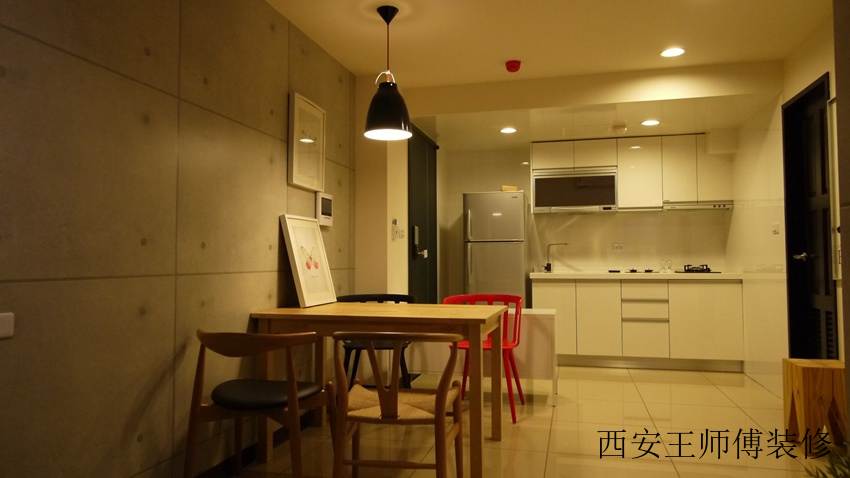 小户型餐厨房混搭装修图