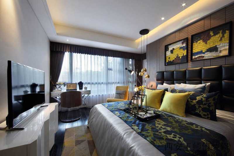 美式装修风格卧室软装搭配