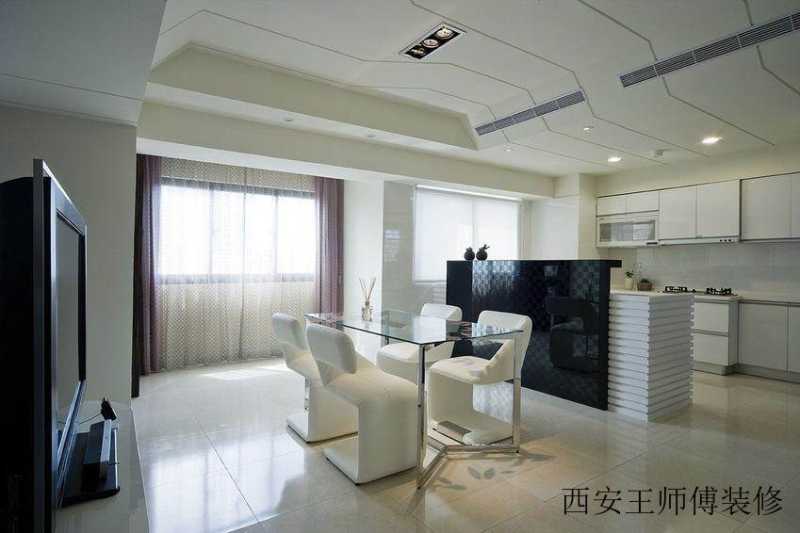 简约创意餐厨房吊顶效果图