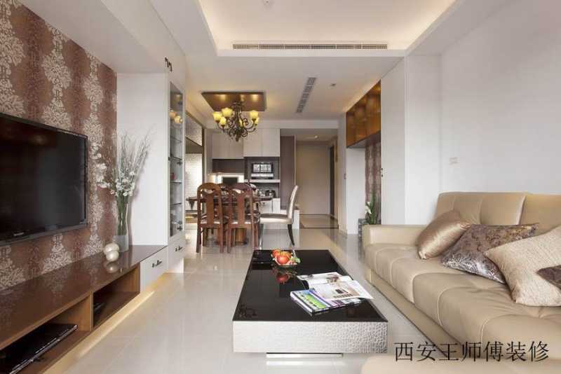 时尚现代客厅水果桌装饰图