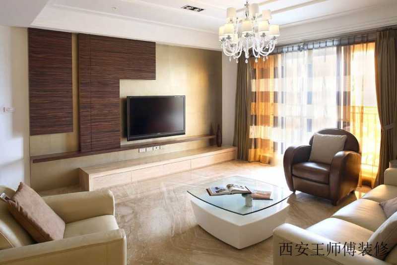 时尚现代客厅软装效果图