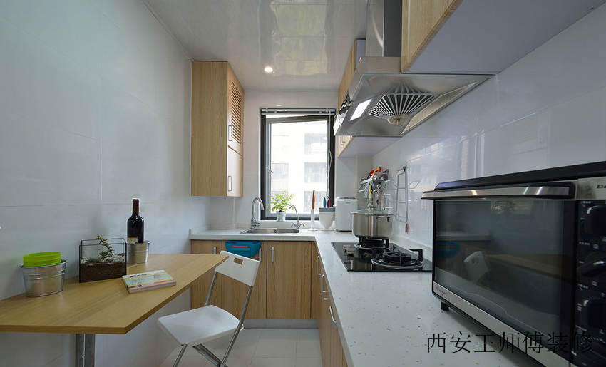 现代宜家小清新厨房装饰图
