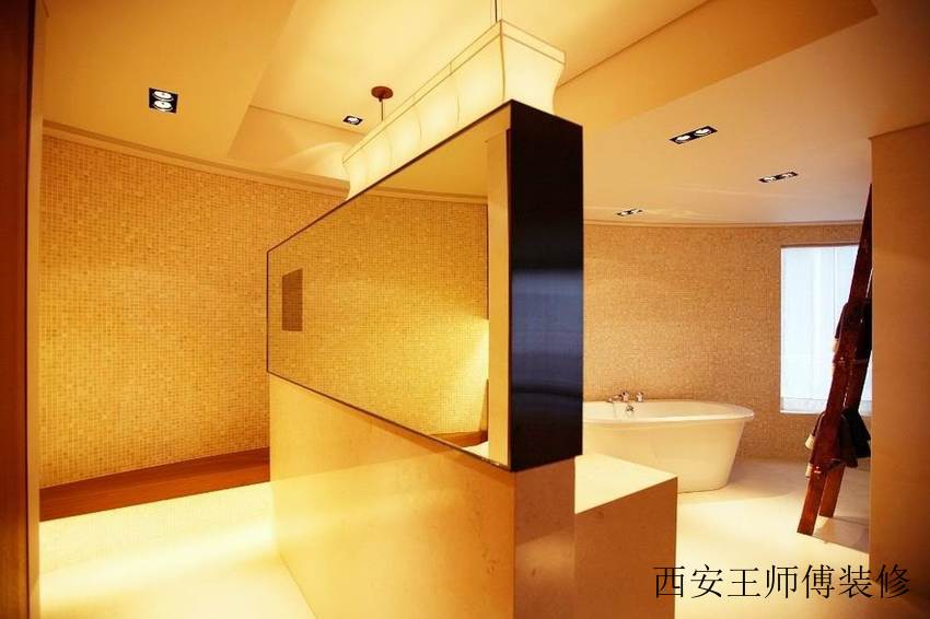 时尚优雅现代卫生间隔断设计