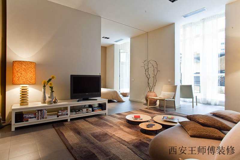 现代简约 小户型公寓室内隔断墙设计