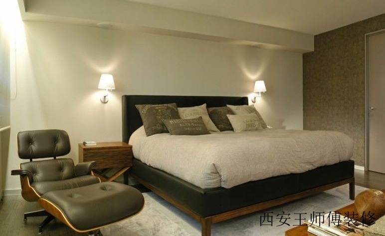 后现代风格设计卧室懒人椅装饰效果图